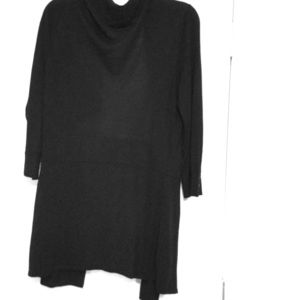 Long black sweater, Sz Large